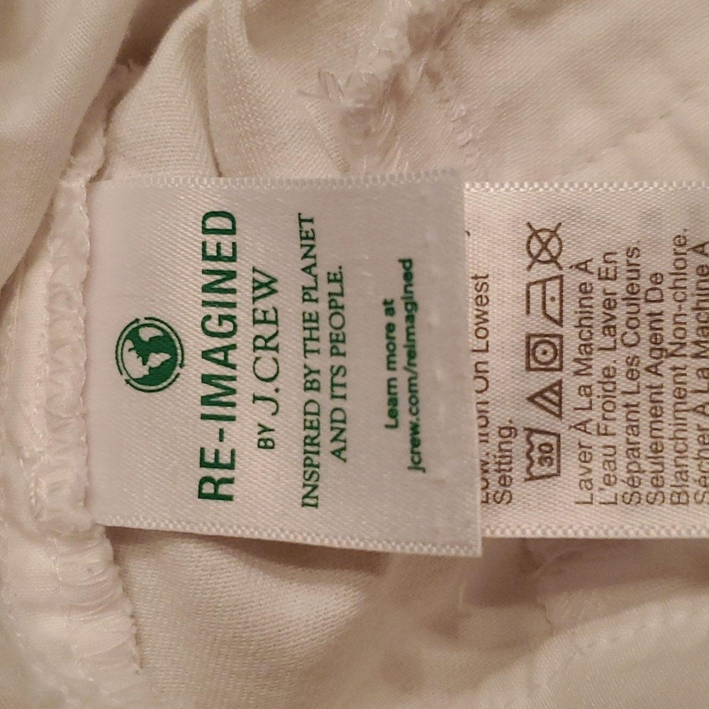 J. Crew Re-Imagined Chino Size 0 White Shorts - Picture 4 of 8